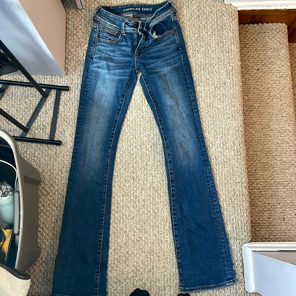 American eagle 00 long kickboot worn one time